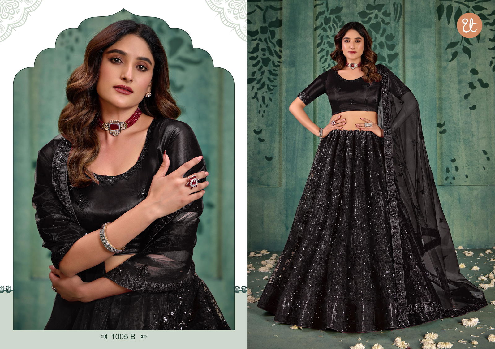 Elegance Vol 2 By Tt Net Party Wear Lehenga Choli Orders In India
