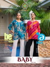 Baby Vol 5 By Passion Tree Rayon Printed Surat Short Ladies Top Wholesale Market
