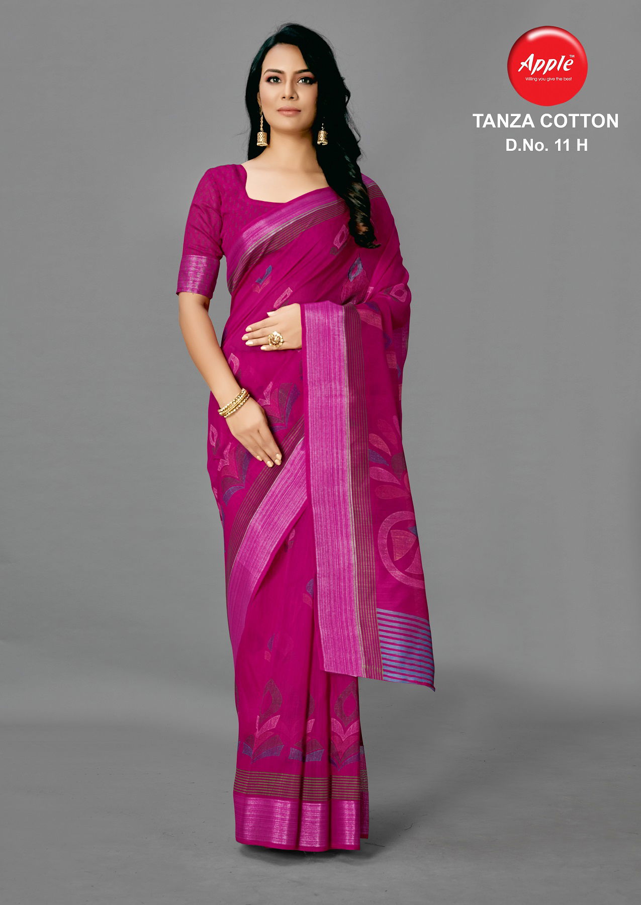 Apple Tanza Cotton 11 Latest Casual Regular Wear Cotton Saree Collection
