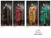 Bryssia 3784 By Ganga Cotton Satin Designer Wholesale Salwar Kameez In India
