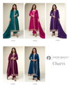 Charvi By Aashirwad Mor Bagh Silk Embroidery Wholesale Readymade Suits In India
