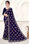 Ronisha 38 Chinon Fancy Daily Wear Saree Wholesale Online
