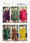 Nora Vol 5 By Karissa Fancy Viscose Kurti With Bottom Dupatta