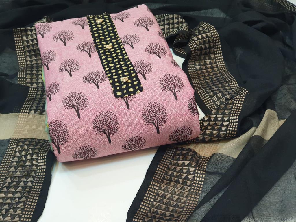 Khadi Cotton Suits 1 Latest Collection Of Printed Cotton Dress Material  