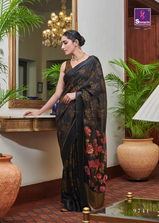 Shangrila Sophia Brasso Exclusive Designer Collection Of Brasso Saree