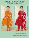 Vakti 10158 Capsule Printed Kids Wear Kurti With Pant Dupatta