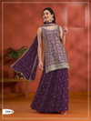 Fancy 2101 Blooming Vichitra Embroidery Sharara Suits Wholesale Online