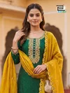 Adhira By Blue Hills Vichitra Kurti With Bottom Dupatta