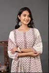Naisha K 110 Cotton Printed Readymade Dress Online Wholesale