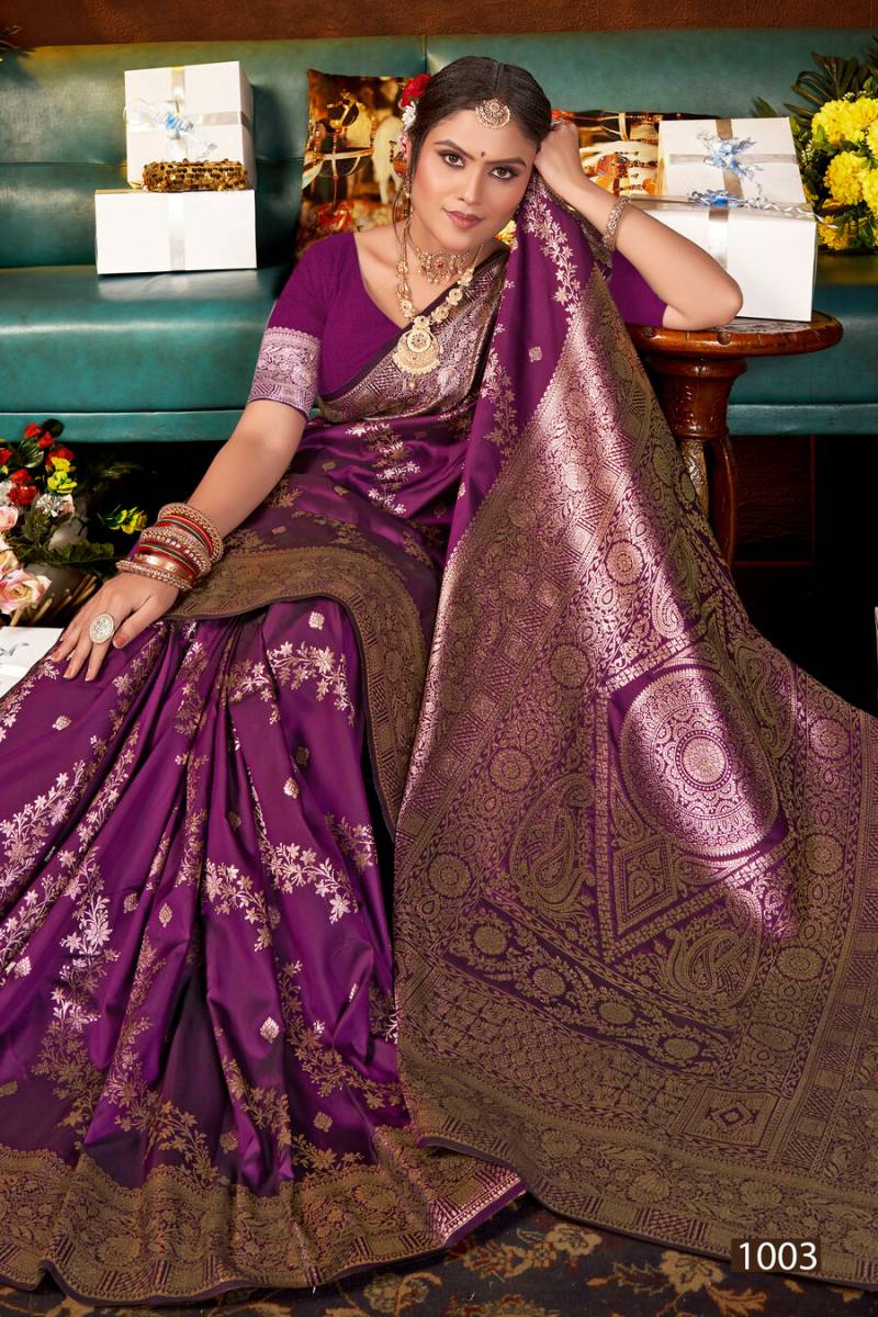 Saroj Grand Opening Silk Vol 3 Wedding Wear Silk Saree Best Wholesale Shop In Surat