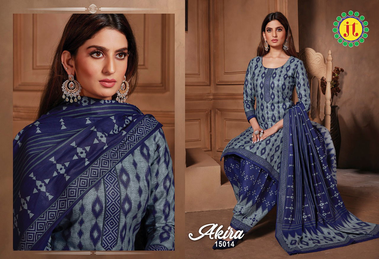 Jt Akira 15 Latest Collection Of Pure Cotton Printed Dress Material