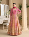 Rutba By Sayuri Georgette Embroidery Gown With Dupatta Wholesale Online