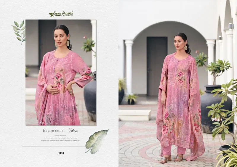 Sabyasachi Vol 3 By Shree Shalika Georgette Dress Material Orders In India