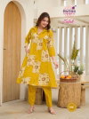 Zalak Vol 3 By Radhika Rayon Discharge Foil Printed Kurti With Bottom Exporters In India