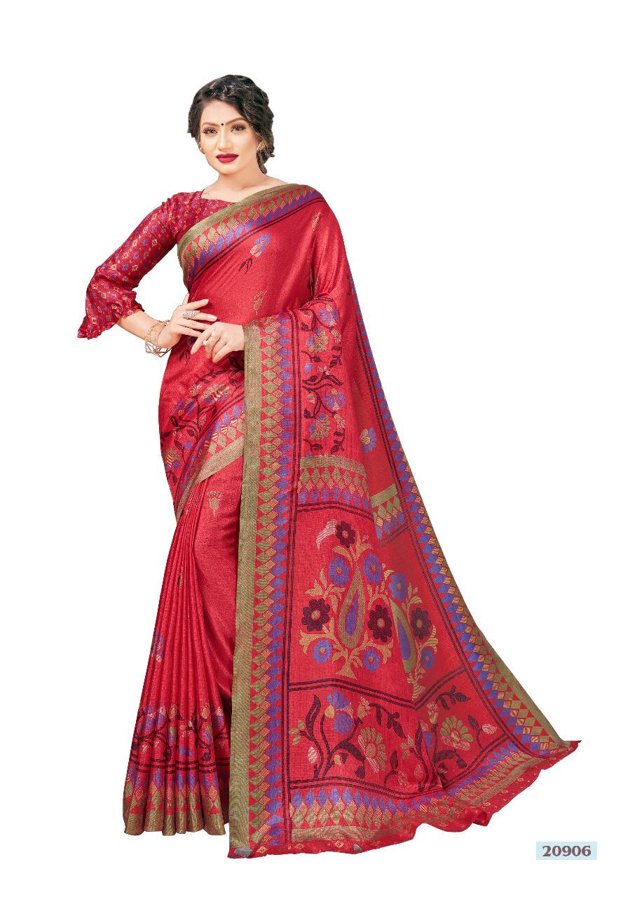 Mintorsi Mysore Silk With Exclusive Print Designer Sarees Collection