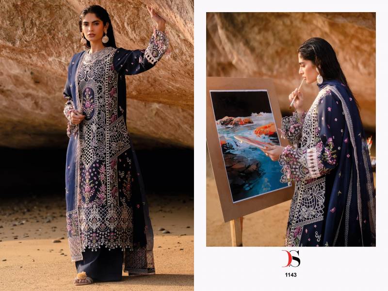 Sirene Luxury Lawn 25 By Deepsy Cotton Embroidered Pakistani Suits Bulk Orders In India