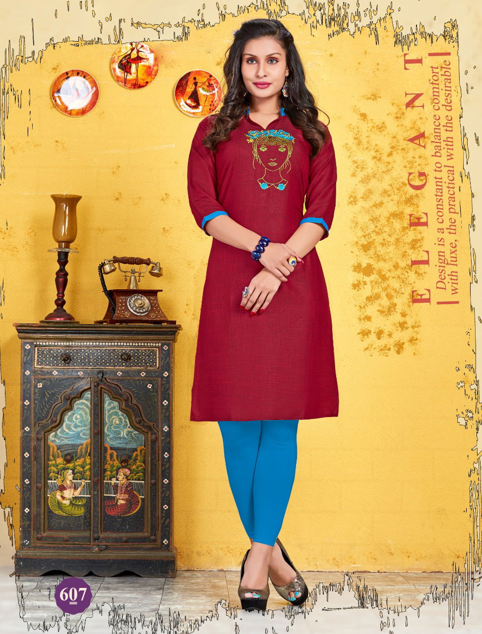 Trendy Rangeen 2 Latest fancy Regular Wear Rayon Designer Kurtis Collection
