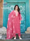 Lucknowi Vol 2 By Radhika Rayon Embroidery Kurti With Bottom Dupatta