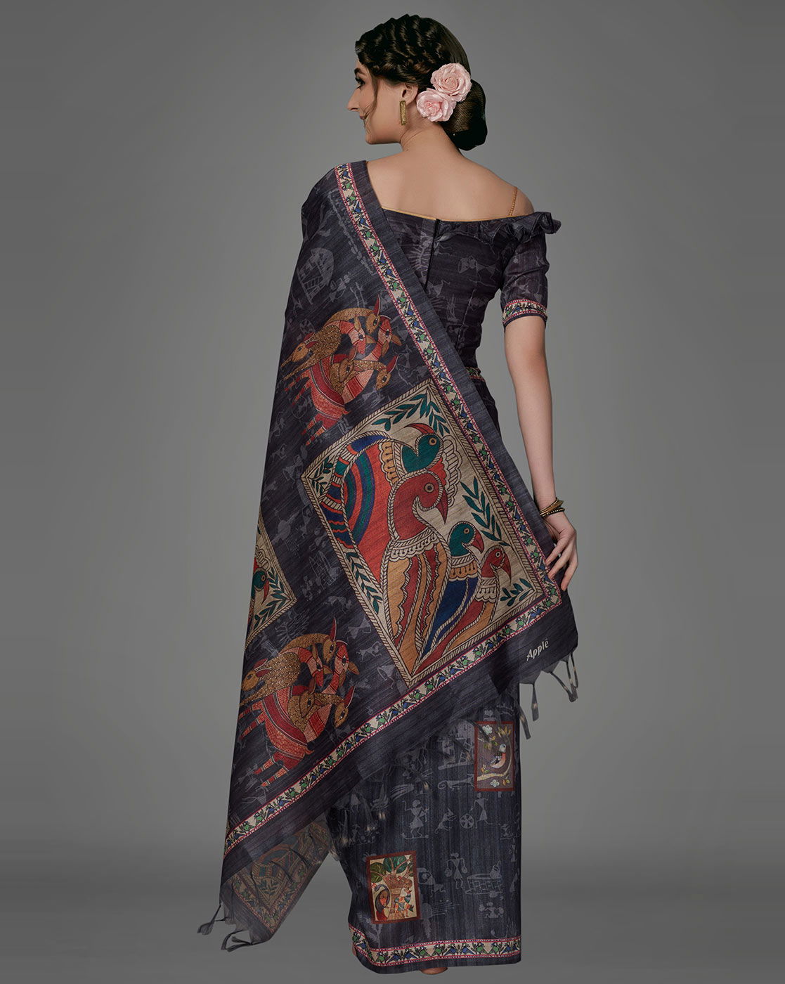 Apple Kalamkari 13 Latest Fancy Festive Wear Printed Manipuri silk Sarees Collection
