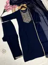 KF 629 Kalaai Reyon Embroidery Wholesale Kurti With Bottom Dupatta In India