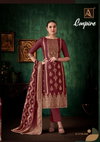 Empire By Alok Jacquard Designer Dress Material Wholesale Market In Surat 