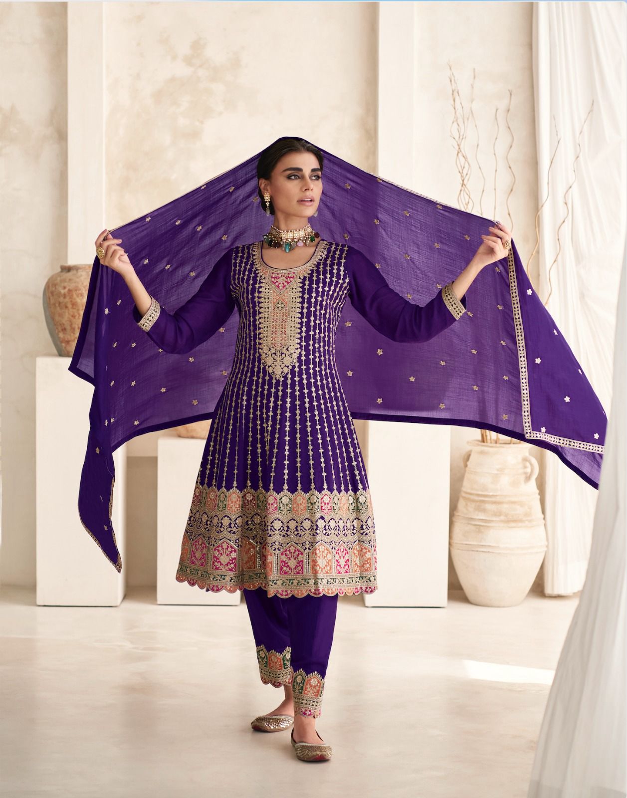 Aashirwad Gulkand Romani Patiyala Designer Salwar Kameez Catalog