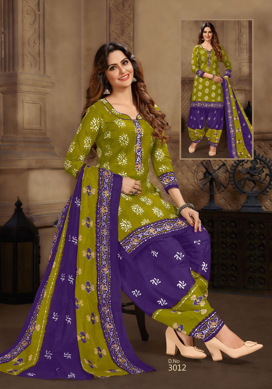 Sc Panetar 4th Edition With Lining Ethnic Wear Cotton Printed Ready Made Collection