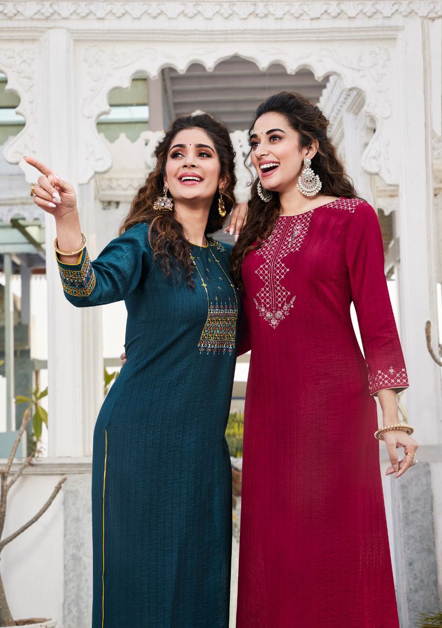 Ladies Flavour Pankhudi Fancy Party Wear  Designer Kurti Collection
