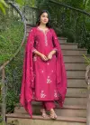 Naisha K 255 Cotton Embroidered Fancy Kurti With Bottom Dupatta Wholesale Online