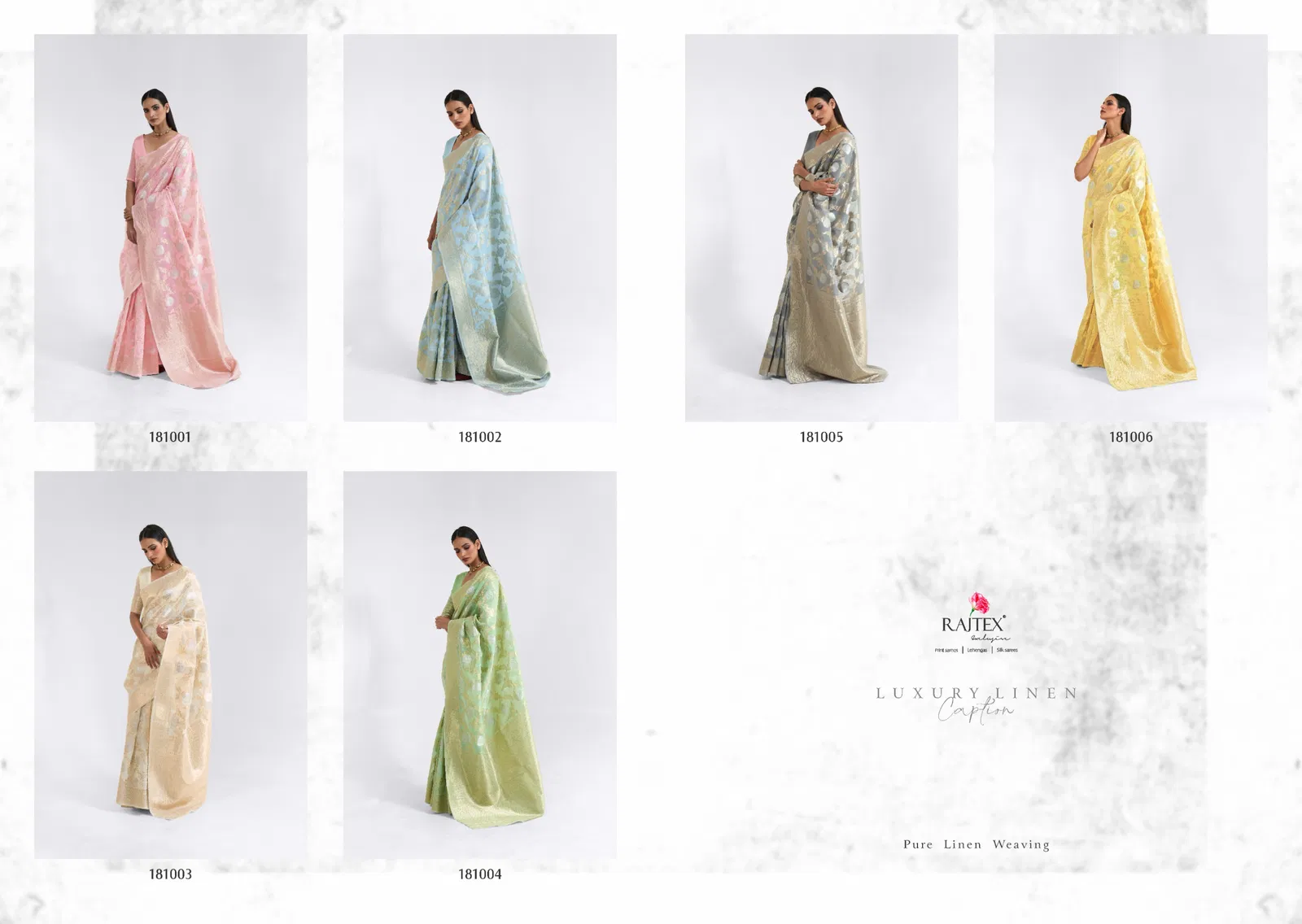 Kananya Linen By Rajtex Linen Occasion Wear Saree Wholesalers In Delhi