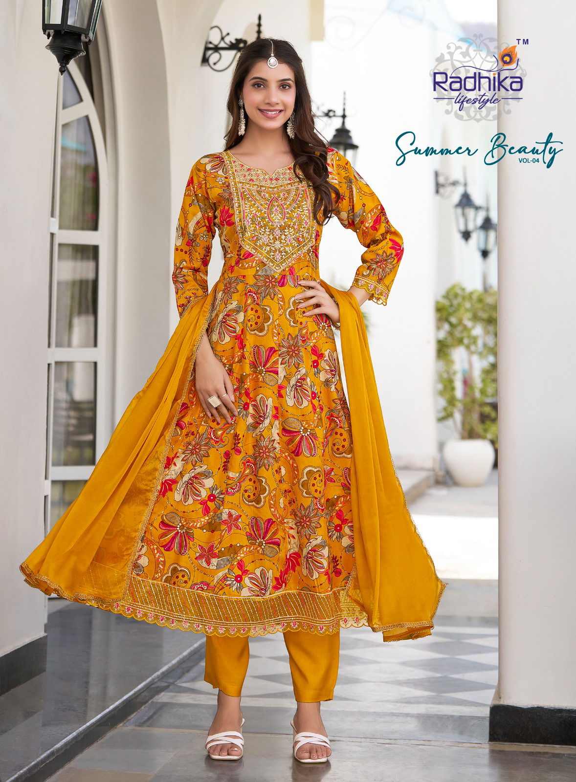 Summer Beauty Vol 4 By Radhika Cotton Readymade Suits Wholesale Market