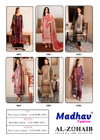 Al Zohaib Vol 4 By Madhav Cotton Pakistani Dress Material Suppliers In Mumbai