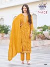 Sajni Vol 7 By Radhika Rayon Printed Kurti With Bottom Dupatta