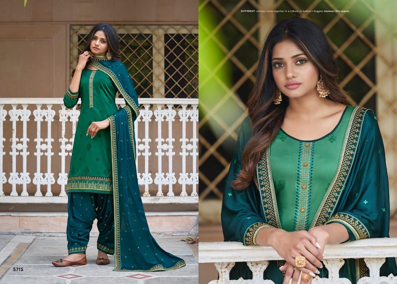 Kessi Patiyala House 83 Latest Fancy Casual Wear Jam Silk With work Designer Dress Materials Collection
