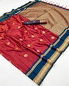 Kontessa Onam By Rajtex Tussar Silk Handloom Weaving Saree Exporters In India