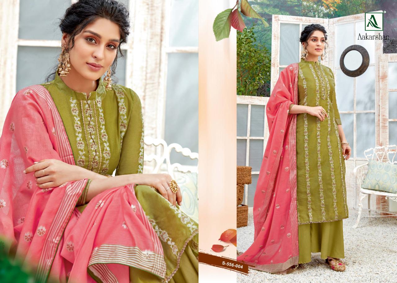 Alok Aakarshan Exclusive Latest Fancy Casual Wear Pure Weave Jacquard Fine Cotton with Hand Work Handwork Designer Dress Material Collection
