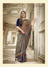 Swadeshi By Vallabhi Printed Brasso Floral Sarees Wholesale Market In Surat
