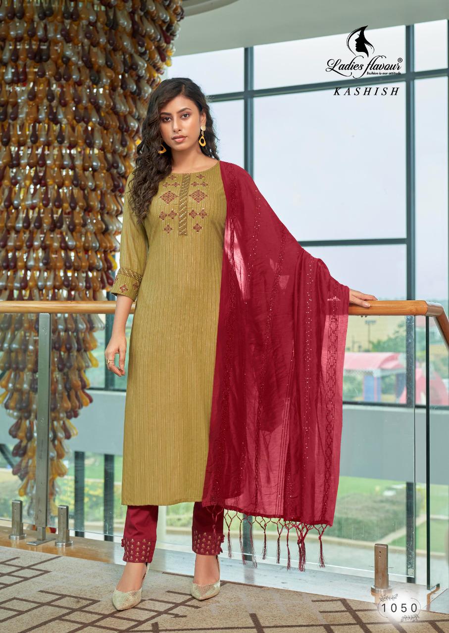 Ladies Flavour Kashish Fancy Festive Wear Heavy Rayon Weaving pattern Ready Made Collection
