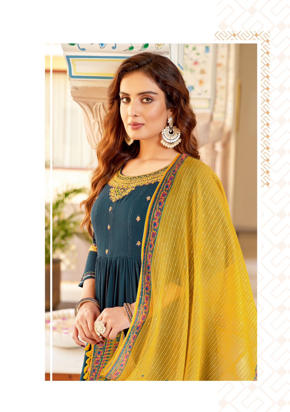 Sangam By Kadlee Designer Rayon Readymade Suits Catalog