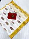 MG 396 Gold Jari Border Soft Cotton Sarees Wholesale Market In Surat
