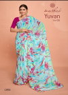 Yuvan Vol 5 By Kashvi Fancy Georgette Saree Wholesale Market Surat