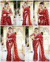 Soft Silk 5079 Soft Lichi Silk Online Wedding Wear Saree Wholesale