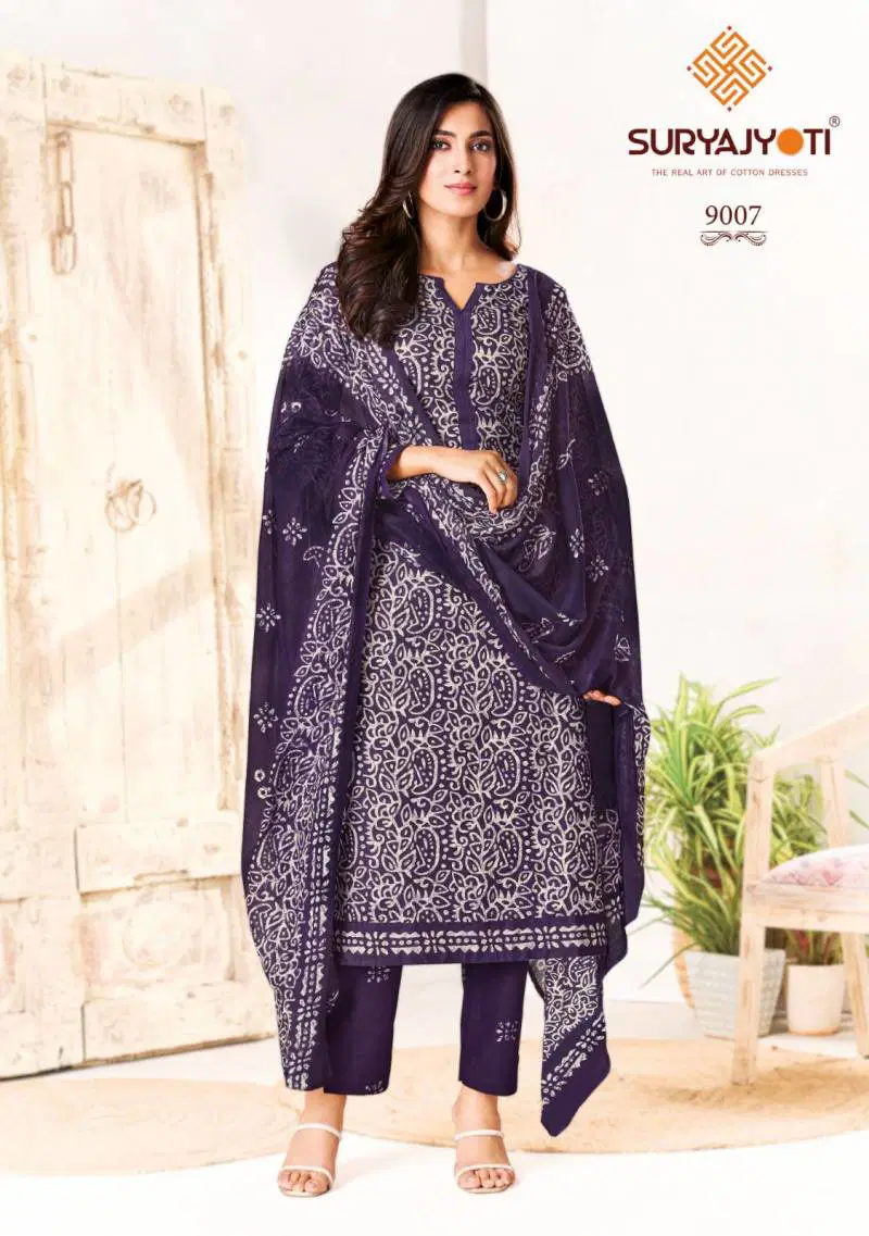 Pehnava Vol 9 By Suryajyoti Cambric Cotton Readymade Suits Orders In India