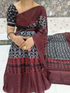 DF 142 Munar Cotton Printed Sarees Wholesale Clothing Suppliers In Inida