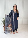 Naisha K 287 Casual Wear Roman Kurti With Bottom Dupatta Wholesale Suppliers In India