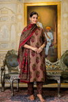 Naisha K 403 Cotton Embroidery Work Designer Kurti With Pant Dupatta Bulk Orders In India