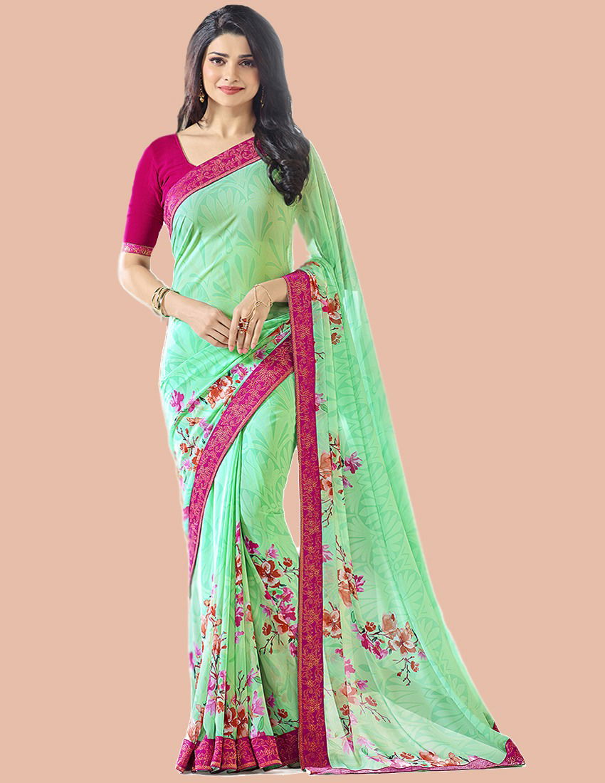 Gaurvi 15 Georgette Printed Daily Wear Sarees Catalog