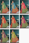 Ronisha 53 Kota Champion Embroidery Worked Fancy Saree Exporters In India