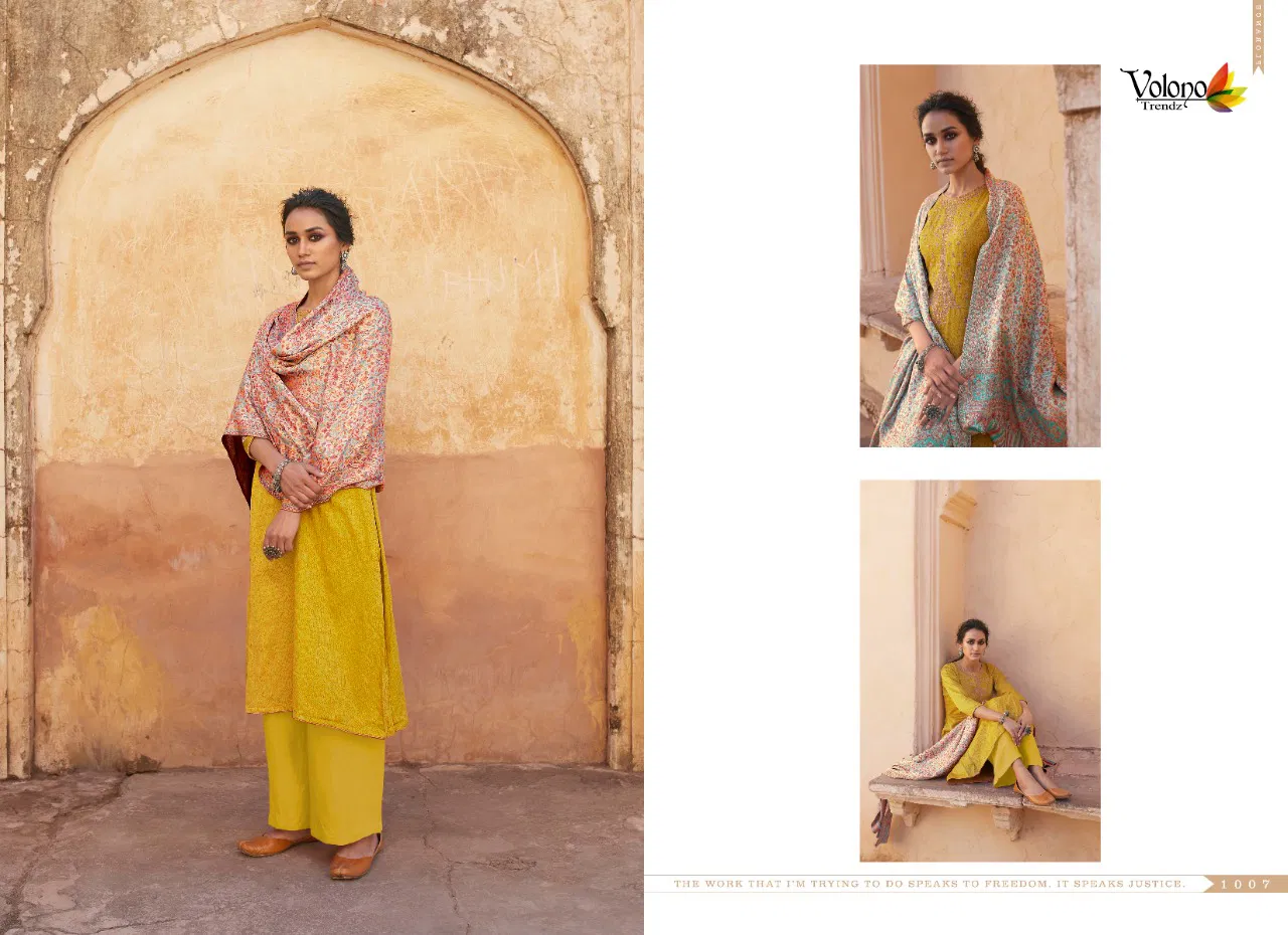 Volono Era 1 Latest Fancy Designer Casual Wear Digital Printed Designer Dress Material Collection
