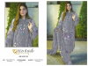 Az 1197 A To D By Alzohaib Organza Embroidery Pakistani Suits Wholesale Online